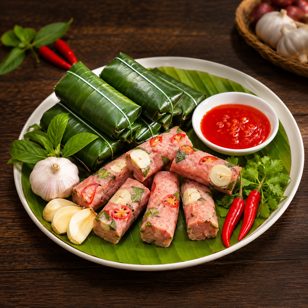 Đĩa nem chua Thanh Hoá